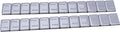YIZBAP Wheel Weights Gray 1/4oz, 24 oz/Box, 96pcs, with Strong Black Adhesive. 0.25 Ounce Stick on Wheel Weights for Cars, Trucks, SUVs, Motorcycle, and Others