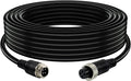 50FT Car 4-Pin Aviation Video Extension Cable，15m Car Video Extension Cable for CCTV Rearview Camera Truck Trailer Camper Bus Motorhome Vehicle Backup Monitor Waterproof Shockproof System