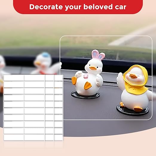 270pcs Double Sided Tape Wall Nano Sticky Dots Mounting Putty Two Sided Adhesive Strips Strong Sticky Tack No Traces - Crafts Poster Decoration Picture Hanging Crafting Party - 0.8" Round & Strips