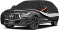 10 Layers SUV Car Cover Custom Fit for Infiniti QX50 QX55 (2021-2025), Waterproof All Weather for Automobiles, Outdoor Full Cover Sun Dust Rain Protection with Cotton. Black