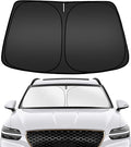 ARISMOTOR Windshield Sun Shade for Genesis GV70 2022-2025, Custom Fit Foldable Front Window Sunshade Sun Visor Protector, Block UV Rays Keep Your Car Cooler