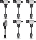 ENA Set of 6 Ignition Coil Pack 2000 2001 3.3 3.5 Compatible with Infiniti Nissan Pathfinder QX4 00 01 3.3L 3.5L V6 Coils Replacement for C1335 C1332 UF331 UF328 224484W000 224484W011