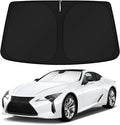 KUST Windshield Sun Shade for 2018-2024 Lexus LC Coupe Accessories Custom Fit Sunshade Sun Visor Protector Foldable Blocks UV Rays Keep Your Car Cooler