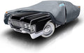 Waterproof Lincoln Continental(1988-2002) Car Cover with Breathable Vents, [2025 Upgrade] Premium Covers with Cotton Liner and Zipper Door, Sun Rain Snow Dust Uv Protection.(Gift with Towel)
