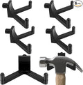 6Pcs Tool Hooks for Storage, ABS Shed Hooks Wall Shed Hanger Garage Organization Storage Accessories for Hanging Shovels Rakes Scissors Power Tools