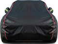 Breathable New Material, Waterproof Car Cover, Locks and Zipper Doors, Sunscreen Waterproof UV Prevention Snowproof Wind and Windproof,Suitable for Indoor Outdoor,for Sedan (178" to 189") B2