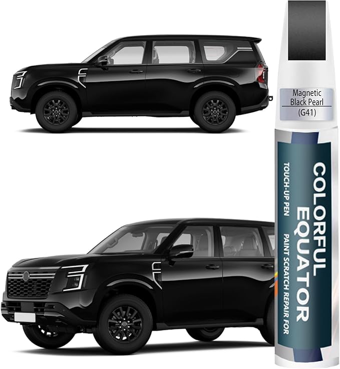 G41 Black/Magnetic Black Pearl Touch Up Paint for Nissan, Car Paint Pen Scratch Repair Two-In-One Touch Up Paint, Premium Car Scratch Remover for Deep Scratches