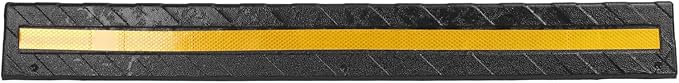 Garage Wall Protector Rubber Wall Corner Guard for Parking Garages, 80cm Long Wall Corner Protector (Black)