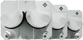Ultimate Ski & Snowboard Wall Rack | Secure, Non-Slip Storage | Fits Any Ski/Board | Garage Organization | Ski Storage Rack | Snowboard Storage Rack | Winter Gear Organizer | 3 Pck