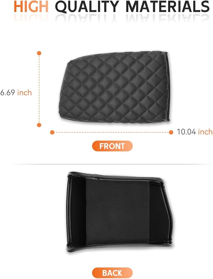 CDEFG for Volkswagen Taos 2022-2025 Center Console Cover Armrest Box Cover for VW Taos (S, SE, SEL) 2022 2023 2024 2025 Accessories Console Arm Rest Protector