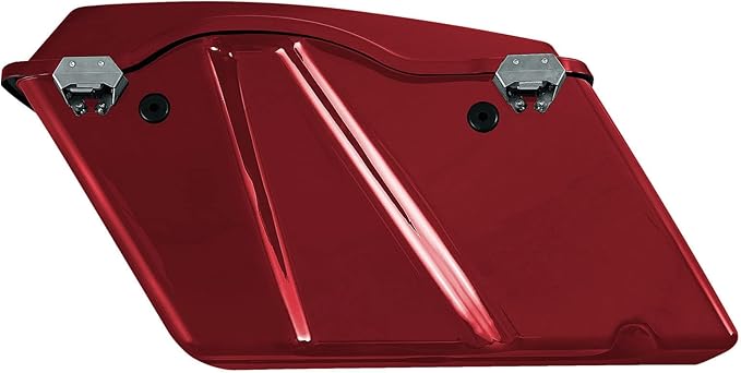 Green-L Red Hard Saddlebags Fit for Harley Touring Electra Glide Street Glide Road Glide Road King 1994-2013