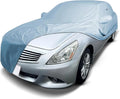 iCarCover Custom Car Cover for 2008-2013 Infiniti G37 Coupe & Convertible, Waterproof All-Weather Rain Snow UV Sun Protector Full Exterior Weatherproof Indoor Outdoor Car Cover with Strap