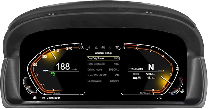 Speedometer Instrument for BMW E84 2006-2015 CCC CIC Linux System Original Car Information Display Digital Cluster Dashboard Screen