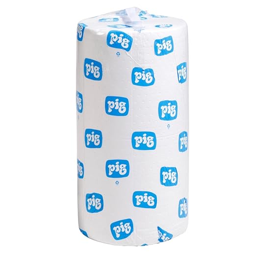 PIG Oil Mat - Oil-Only Absorbent Mat Roll - 1 Roll - 30" x 150' Roll - Absorbs up to 32 gallons per Roll - MAT458