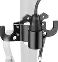 Safoner Aluminum Trailer Towing Chain Organizer with 7-Way Plug Holder- Heavy-Duty RV Tongue Jack Accessories