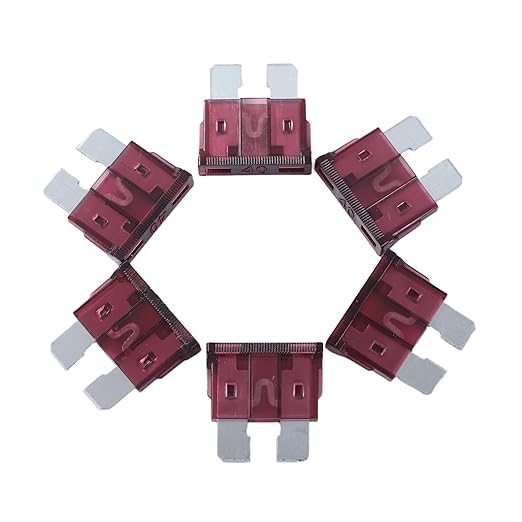 100 Pack Auto Fuses 40 AMP ATC/ATO Standard Regular Fuse Blade 40A Car Truck Boat Marine RV