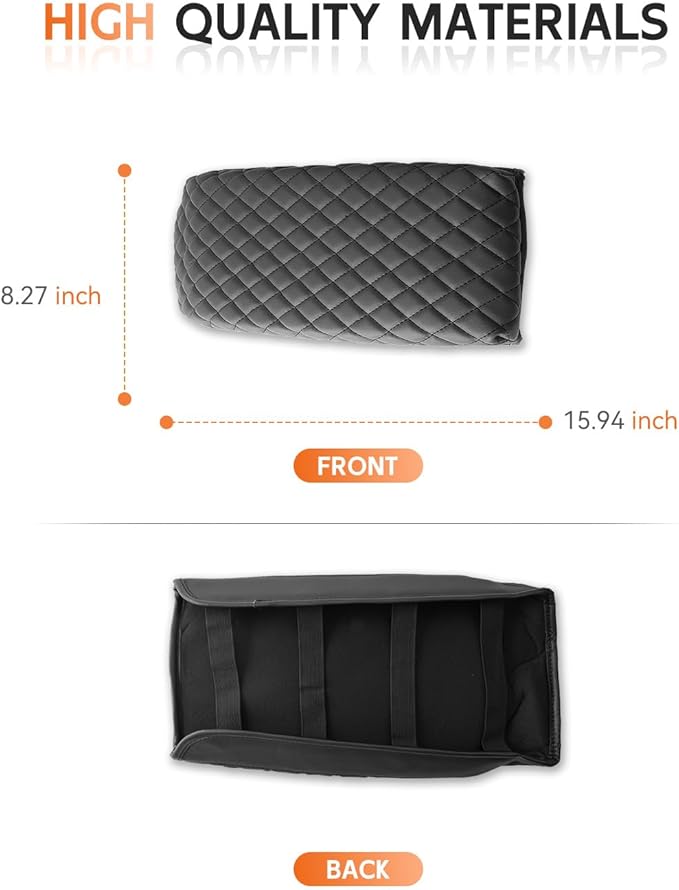 CDEFG for Kia Sorento MQ4 2021-2025 Center Console Cover Armrest Box Cover for 2022 2023 2024 2025 Sorento (LX, S, EX, SX,SX Prestige) Accessories Console Arm Rest Protector