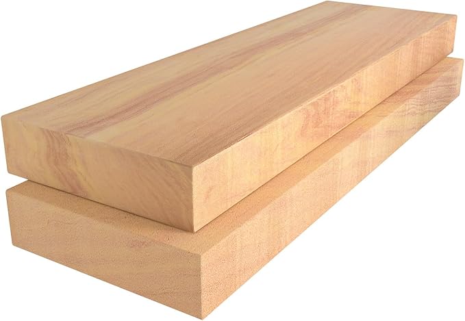 GWP04 Wood Grain Garage Wall Protector Car Door Protectors, Garage Accessories, Parking Stopper for Garage, Tool-Free, Designed in Germany (2-Pack)