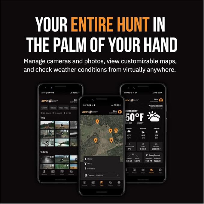 SPYPOINT 32GB Micro SD Memory Card Trail for Cameras | Adapter Media Storage for Trail and Game Cameras Designed | Used in Hunting and Trail Cams (Class 10 Speed)