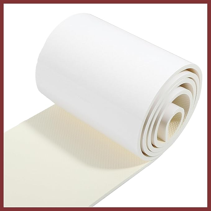 2000x200x6.5mm Car Garage Wall Guard Door Bumper Universal Protector Anti Collision Waterproof White Replace Parts