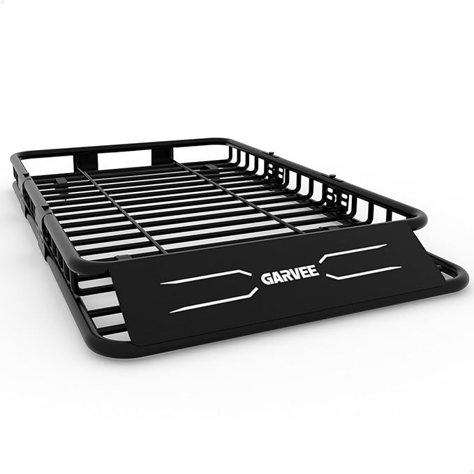 64" x 39" Universal Roof Rack Carrier Basket, 200 Lbs Capacity Car Cargo Rack with Extension Luggage Holder Basket Heavy Duty for SUVs, Trucks, Vehicles