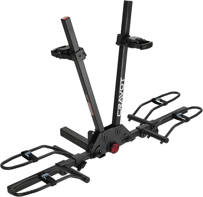 MagRack F2 200 lbs Capacity Electric Bike Rack, No Installation Bike Carrier for 2 Bike, Folding Bike Racks for Tow Hitch 2'' Receiver Cars Trucks SUVs Minivans RV, Trailer