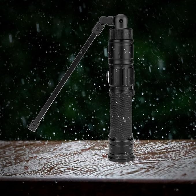 Rechargeable Work Light, 360° Rotate Design, Magnetic LED Work Light Foldable Flashlight,5 Lighting Modes ,Mechanic Light, Portable Outdoor Lamp for Car Repair,Camping, Emergency