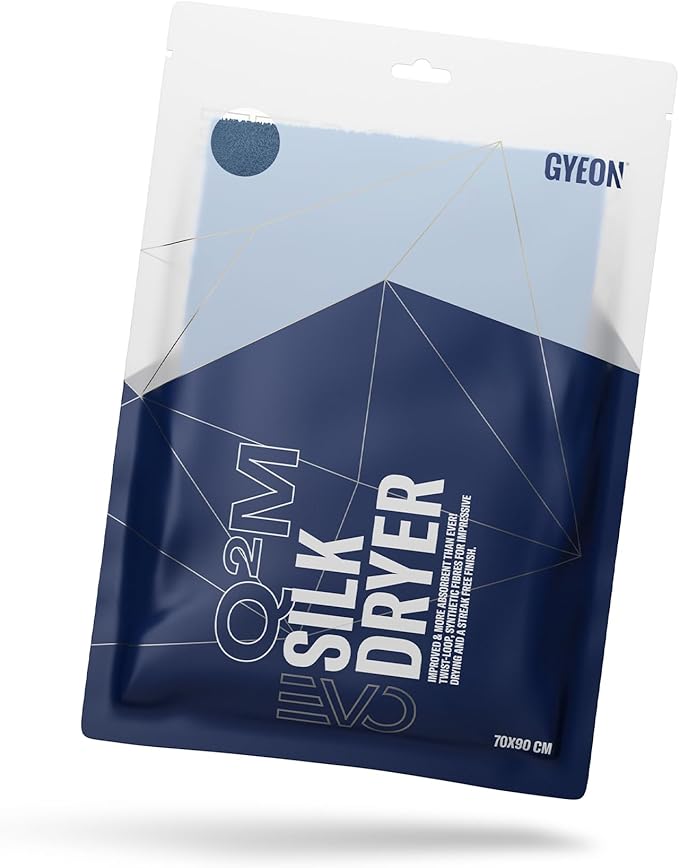 Gyeon Silk Dryer – Ultra Soft Microfiber Car Drying Towel, Super Absorbent, Streak-Free, Lint-Free, Safe for Ceramic Coatings, Ideal for Cars, Trucks, SUVs, Auto Detailing