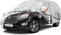 Kayme 6 Layers SUV Car Cover Custom Fit for Chevrolet Chevy Equinox (2005-2025) Waterproof All Weather for Automobiles, Outdoor Full Cover Rain Sun UV Protection.Silver