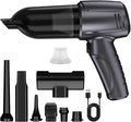 Car Vacuum Portable Cordless, 16000PA Powerful Suction, 5 in 1 Mini Handheld Vacuum Cleaner, Small Car Vacuum Cleaner, Brushless Motor, Air Duster, 4000mAh, Dual Filter, for Cars,Home,Office,Pet
