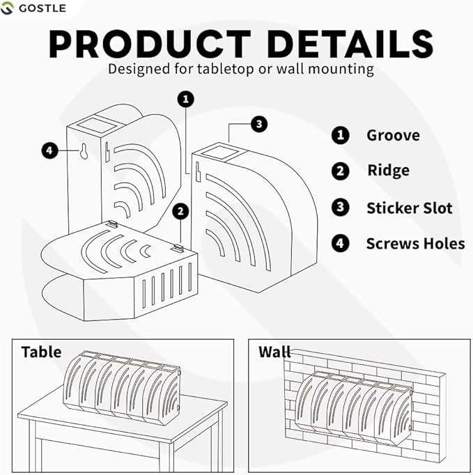 5 Inch Professional Sanding Discs Storage Bins - 6 Bins Set for Efficient Organization, Offset Snap-On Connection, Grit Classification, Space-Saving Design and Versatile Application, Yellow