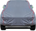 Breathable New Material, Waterproof Car Cover, Locks and Zipper Doors, Sunscreen Waterproof UV Prevention Snowproof Wind and Windproof,Suitable for Indoor Outdoor,for SUV (181" to 190") C11