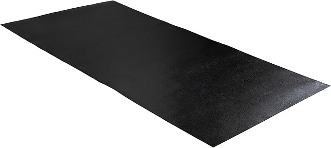 RESILIA Work Bench Mat - 28" X 96", Scratch-Resistant PVC Mats - Protect Your Workbench, Table, or Tool Station from Painting, Woodworking, Crafting, Building, & More, Black, Made in The USA