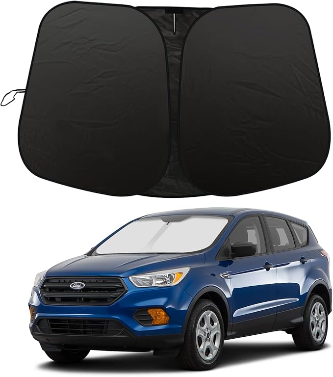 2025 Upgrade Front Windshield Sunshade fit for Ford Escape 2013-2019 Reflector Foldable Car Shade Automotive Windshield Sunshades Ford Escape Windshield Sun Shade |Keeps Your Vehicle Cool|