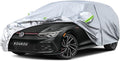 KouKou Hatchback Car Cover Waterproof All Weather Outdoor for Automobile Protection, Fit VW Golf GTI, Toyota Matrix, Audi A3,Ford Focus, Honda Fit, etc. (Length up to 178 inches)