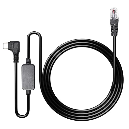 USB-C to RJ11 Plug Cable,Radar Detector Cable for Uniden R1 R3 R7 Escort MAX360 MAX 360c IX IXc Beltronics Cobra Passport 9500i Radenso XP etc(6.56FT)