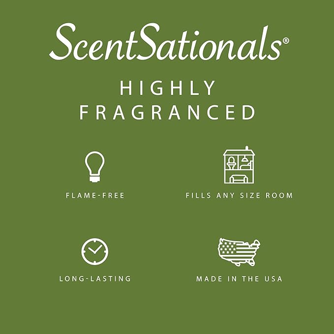 Scentsationals Wax Melts, Wax Cubes Strong Scent - Honeysuckle Nectar - Long Lasting Scented Melts for Warmer, 10oz (24-Cubes)