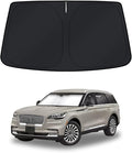 KUST Windshield Sun Shade for Lincoln Aviator Accessories 2020-2025 2026 Window Shade Sun Visor Cover Foldable Blocks UV Rays Keep Your Car Cooler