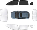 8pcs Car Window Shades for Toyota Corolla Cross2022-Present-Not Corolla Accessories,Windshield Side Rear Full Sunshade,Sun Visor UV Blocking, Privacy Protection and Blackout for Camping Outdoor