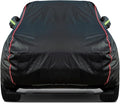 Breathable New Material, Waterproof Car Cover, Locks and Zipper Doors, Sunscreen Waterproof UV Prevention Snowproof Wind and Windproof,Suitable for Indoor Outdoor,for SUV (214"-236") B15