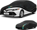 Full Exterior Covers Waterproof All Weather for Sedan & Coupe, Universal Fit for Corvette, Porsche 911, Honda Civic, Toyota Corolla, etc. Rain Winter Sun Protection.(Length: 179"-185")