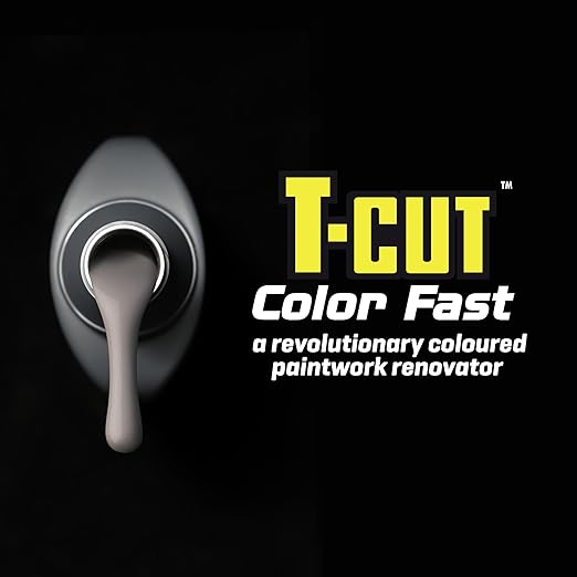 T-Cut Dark Silver Scratch Remover Color Fast Paintwork Restorer Car Polish, 13 Colors Available, 17 Fl Oz