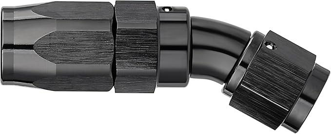 EVIL ENERGY 4AN 30 Degree One Piece Full Flow Hose End Fitting Swivel For CPE Braided Hose