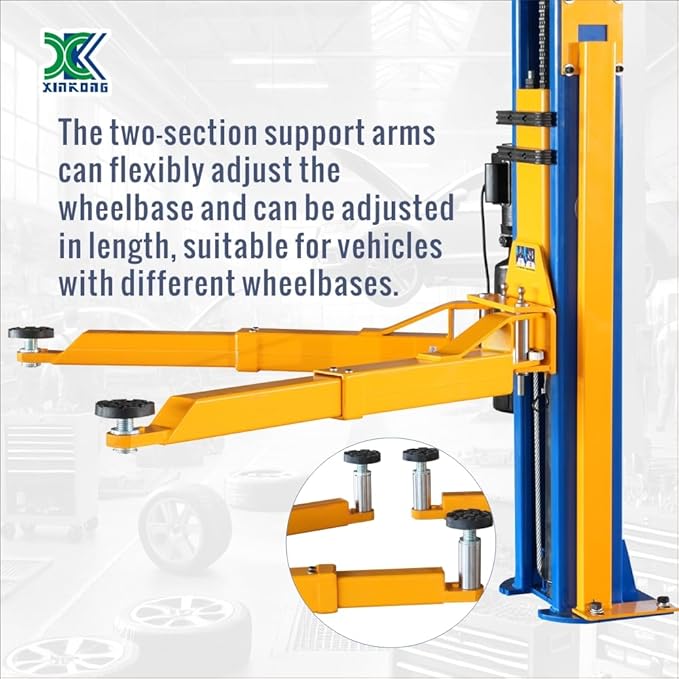 XK-L1150 Auto Lift Car Lift Capacity 11500 Lbs Overhead Truck Hoist with 36 Months Parts Replacement