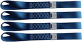 Heavy Duty Soft Loop Tie Down Straps (4PK) 1.5 inches 18 inches 10,000 LBS Breaking Strength Soft tie Downs for Motorcycle, ATV, UTV, Bicycle and Trailer