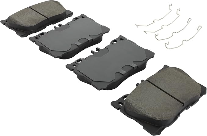 Premium Semi-Metallic Front Brake Pads (1001-1871M) Compatible with 2016-2023 Mercedes-Benz (C43 AMG/C450 AMG/CLS450/E350/E400/E43 AMG/E450/GLC250/GLC300/GLC350e/GLC43 AMG)