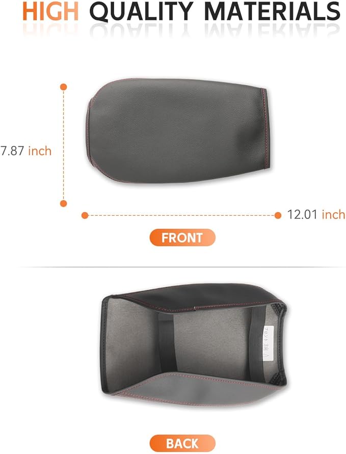 CDEFG for 2020-2025 Audi Q5 Center Console Cover Armrest Cover for Q5 2020 2021 2022 2023 2024 2025 Accessories Console Arm Rest Protector