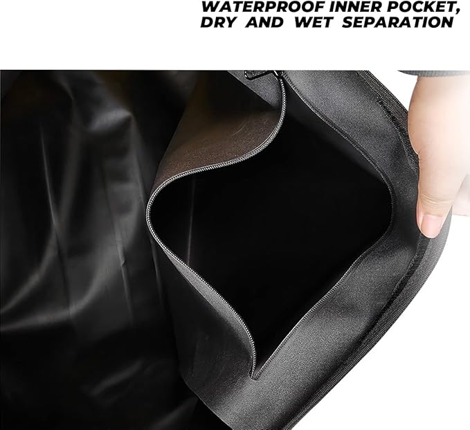 Motorcycle Saddle Bags Tail Bag, 30L Roll-top Waterproof Motor Detachable Side Trunk Bag, Motor Panniers Luggage Bag for Motorcy