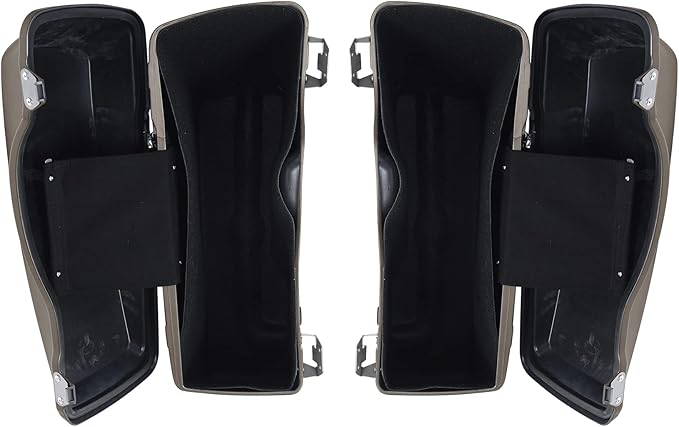 Green-L Hard Saddlebags Fit for Harley Touring Electra Glide Street Glide Road Glide King 1994-2013