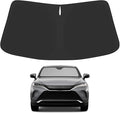 Proadsy for Toyota Venza 2021-2024 2025 Windshield Sun Shade 4-Layer Foldable Front Sunshade Protector Sun Visor Blocks UV Rays Keep Car Cooler